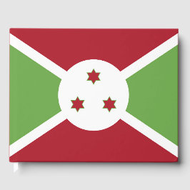 Livro De Visitas Bandeira do Burundi