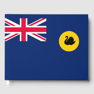 Livro De Visitas Bandeira do Estado da Austrália Ocidental