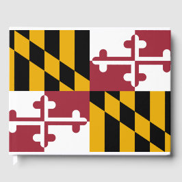Livro De Visitas Bandeira do Estado de Maryland
