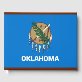 Livro De Visitas Bandeira do Estado de Oklahoma