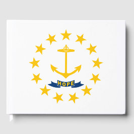 Livro De Visitas Bandeira do Estado de Rhode Island