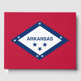Livro De Visitas Bandeira do Estado do Arkansas