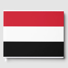 Livro De Visitas Bandeira do Iémen
