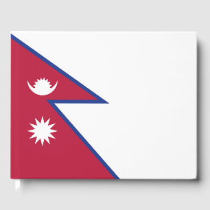 Livro De Visitas Bandeira do Nepal