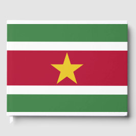 Livro De Visitas Bandeira do Suriname