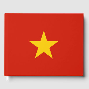 Livro De Visitas bandeira do Vietname