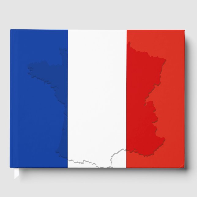 Livro De Visitas bandeira francesa (Frente)