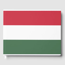 Livro De Visitas Bandeira Húngara