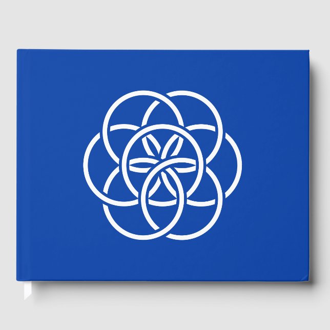 Livro De Visitas Bandeira Internacional do Planeta Terra (Frente)