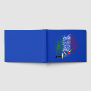 Livro De Visitas bandeira italiana