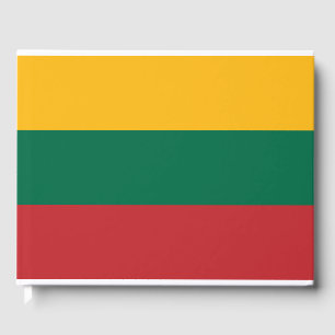 Livro De Visitas Bandeira lituana
