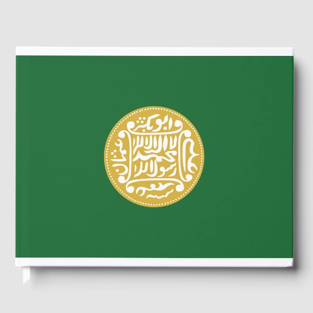 Livro De Visitas Bandeira Muçulmana Rohingya (Frente)