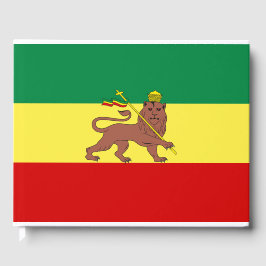 Livro De Visitas Bandeira Rastafariana (Rastafarianismo) (rasta)
