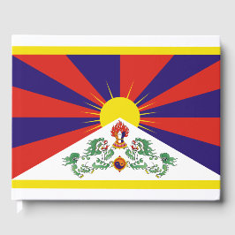 Livro De Visitas Bandeira tibetana