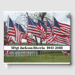 Livro De Visitas Bandeiras e Cruzes Memorial Militar