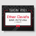 Livro De Visitas BAR MITZVAH WELCOME gamer jogador legal de tendênc<br><div class="desc">por kat massard >> WWW.SIMPLYSWEETPAPERIE.COM<<< - - - - - - - - - - - - - - - - A super cool GAMER THEMED welcome sign for your event. Setup as a template it is simple for you to add your own details, or hit the customize button and...</div>