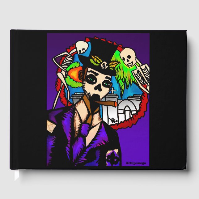 Livro De Visitas Baron Samedi (Frente)