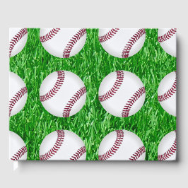 Livro De Visitas Baseballs On Lawn
