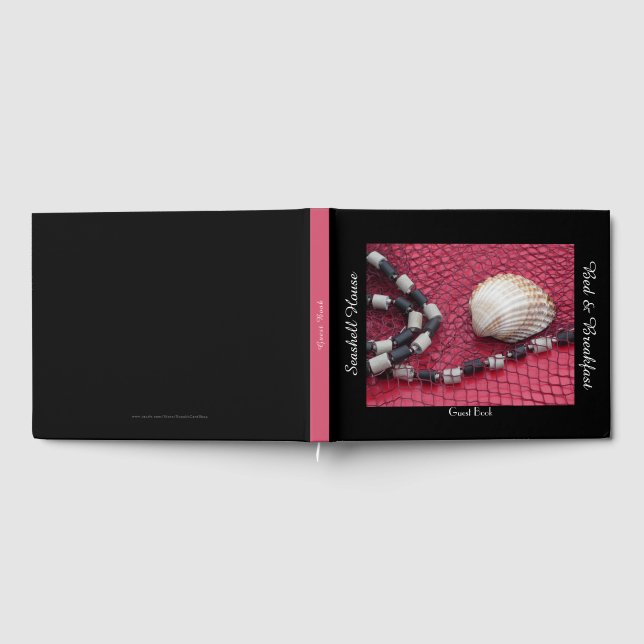 Livro De Visitas Bed & Breakfast, Beach House, Seashell B&B (Completo)