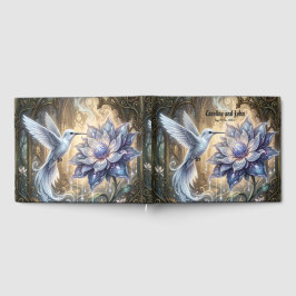 Livro De Visitas Beija-flor Enfeitiçado & Flor da Lua.