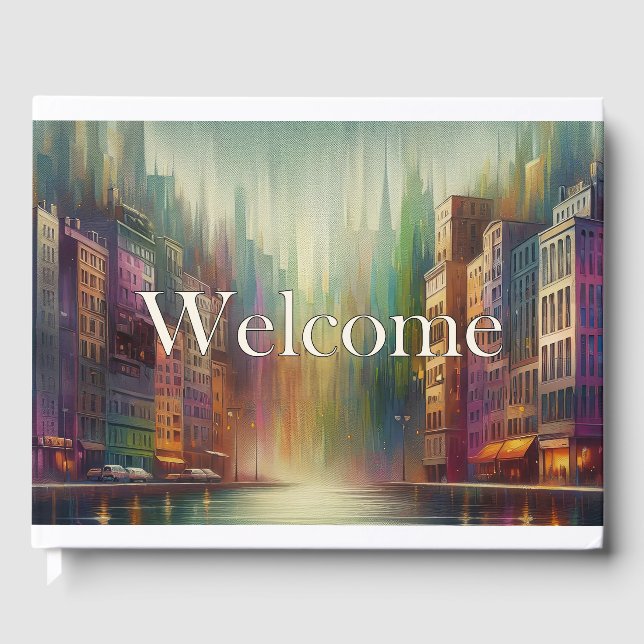 Livro De Visitas Bem-vindo (Frente)