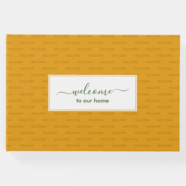 LIVRO DE VISITAS BEM-VINDO À NOSSA CASA (Frente)