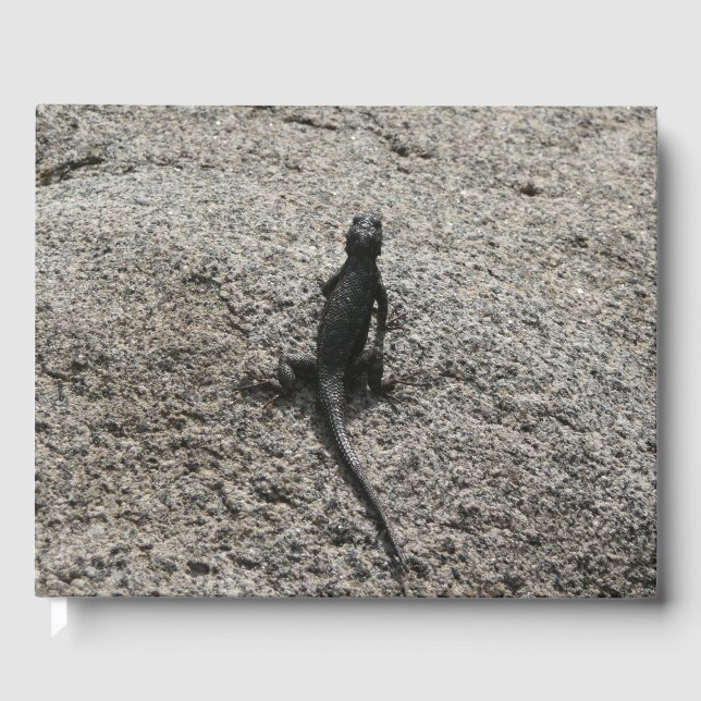 Livro De Visitas Black Lizard (Frente)