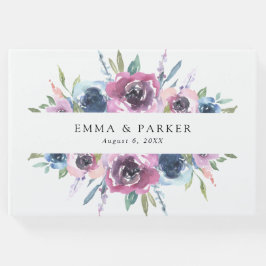 Livro De Visitas Blooms à meia-noite | Casamento