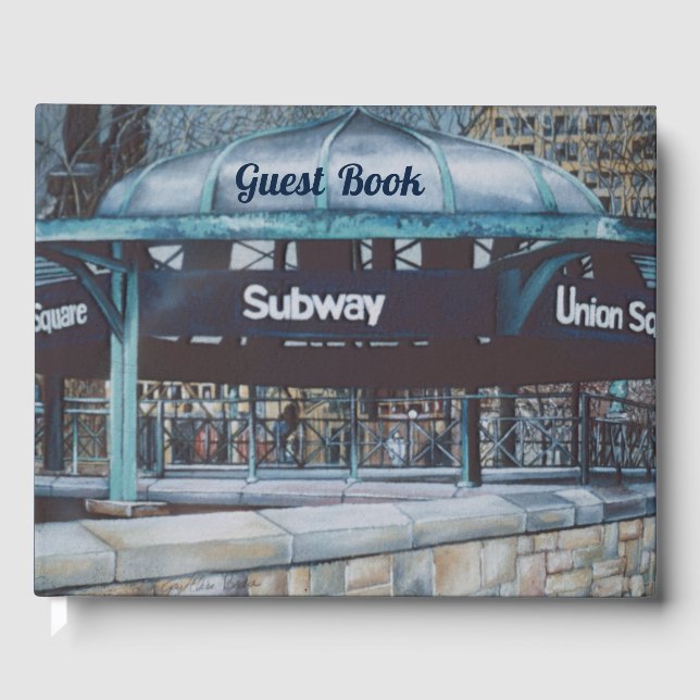 Livro De Visitas Blues subterrâneos (Frente)