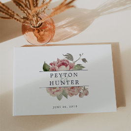 Livro De Visitas Blush Rosa Wedding