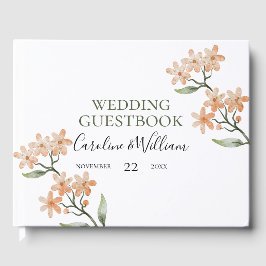 Livro De Visitas Boho Floral Wedding