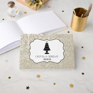 Livro De Visitas Bolo de Casamento