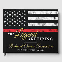 Livro De Visitas Bombeiro do Departamento de Bombeiros de Retirada