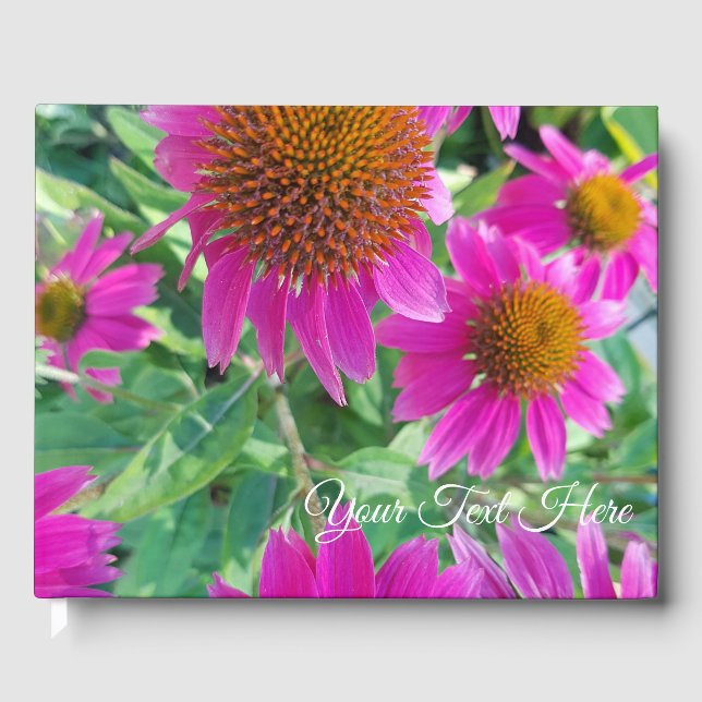 Livro De Visitas Bonito a rosa (Frente)