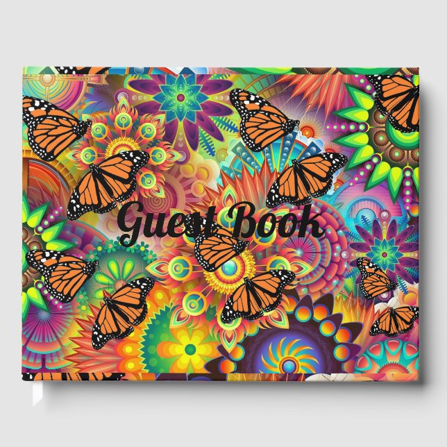 Livro De Visitas Borboleta (Frente)