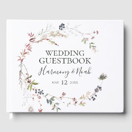Livro De Visitas Botânica de Natal | Casamento Branco