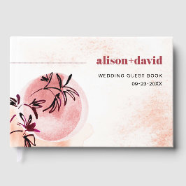 Livro De Visitas Branqueamento de aquarelas e casamento do Japão lu