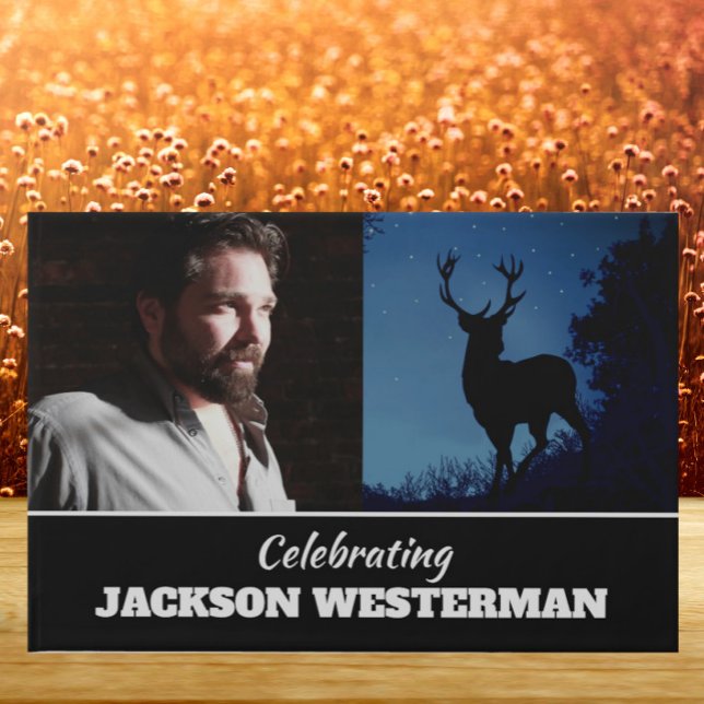 Livro De Visitas Buck Silhouette no Noite Memorial Guest Book (Criador carregado)