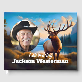 Livro De Visitas Bull Elk no Mountain Lake Memorial