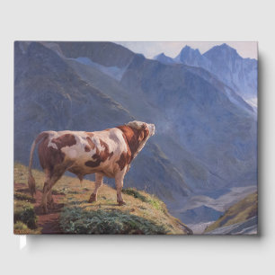 Livro De Visitas Bull nos Alpes (por Eugène Burnand)