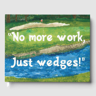 Livro De Visitas Cadeado de Golfe