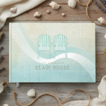 Cadeiras Adirondack de Casa de Praia Aqua Azul ID6