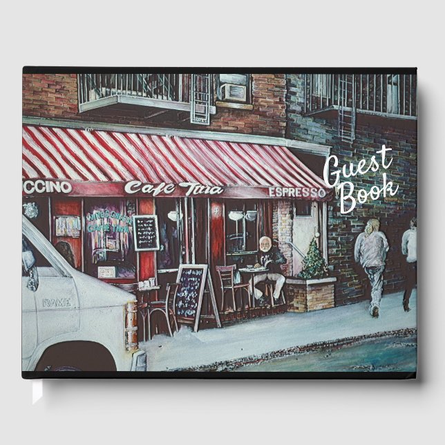 Livro De Visitas Cafe Tina's Twilight (Frente)