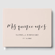 Caligrafia elegante Mis quince años