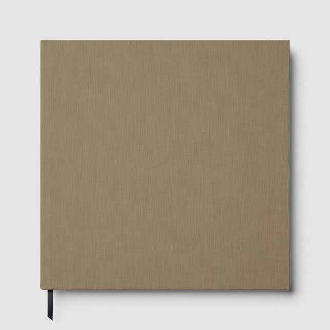 Livro De Visitas Calm & simple Brown textured background  (Frente)