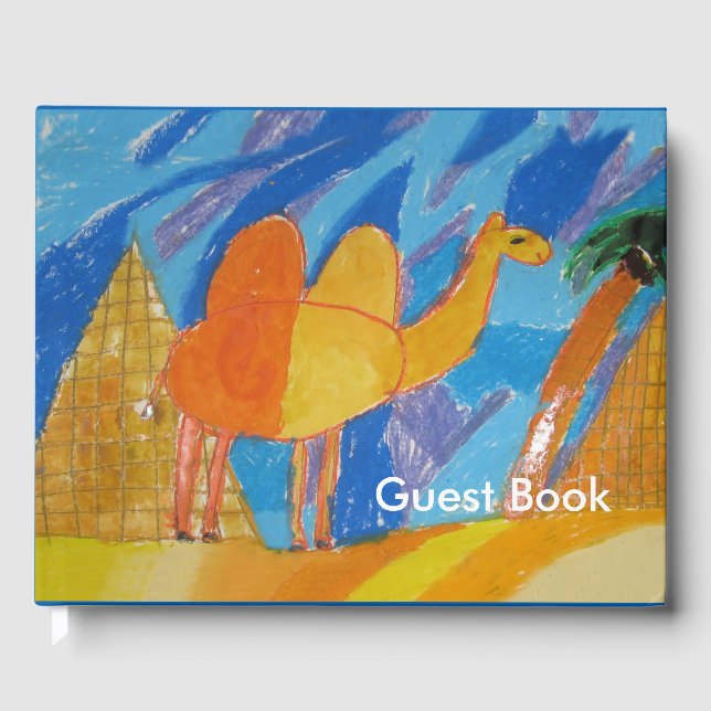 Livro De Visitas Camel Art by Kids (Frente)