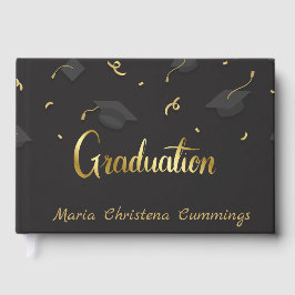 Livro De Visitas Cap & Confetti Graduation