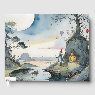Livro De Visitas Cartoon wizard dreamscape