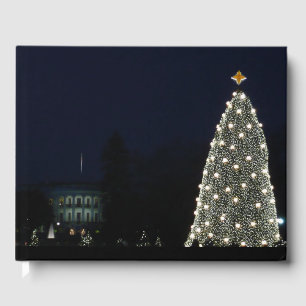 Livro De Visitas Casa Branca e Férias de Natal em Árvore Nacional D