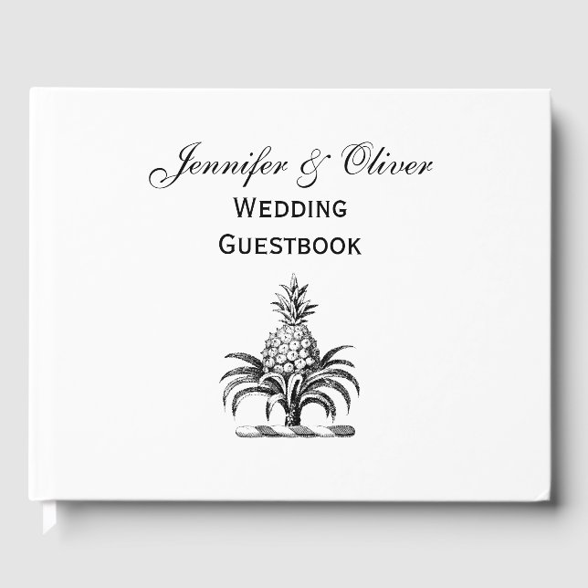 Livro De Visitas Casaco de Ananás Herádico de Pré-Papoeira (Frente)